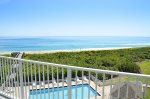Balcony Oceanfront View Overlooking the Resort Villas Spoonbill Swimming Pool